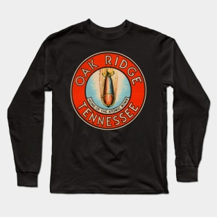 Oak Ridge TN Atom Bomb Long Sleeve T-Shirt